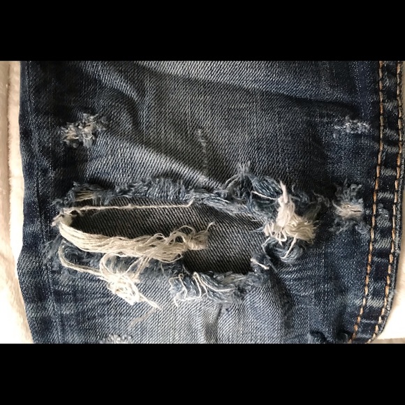 1921 Western Glove Works Destructed Skinny Jeans 24 / 32 - Picture 11 of 11